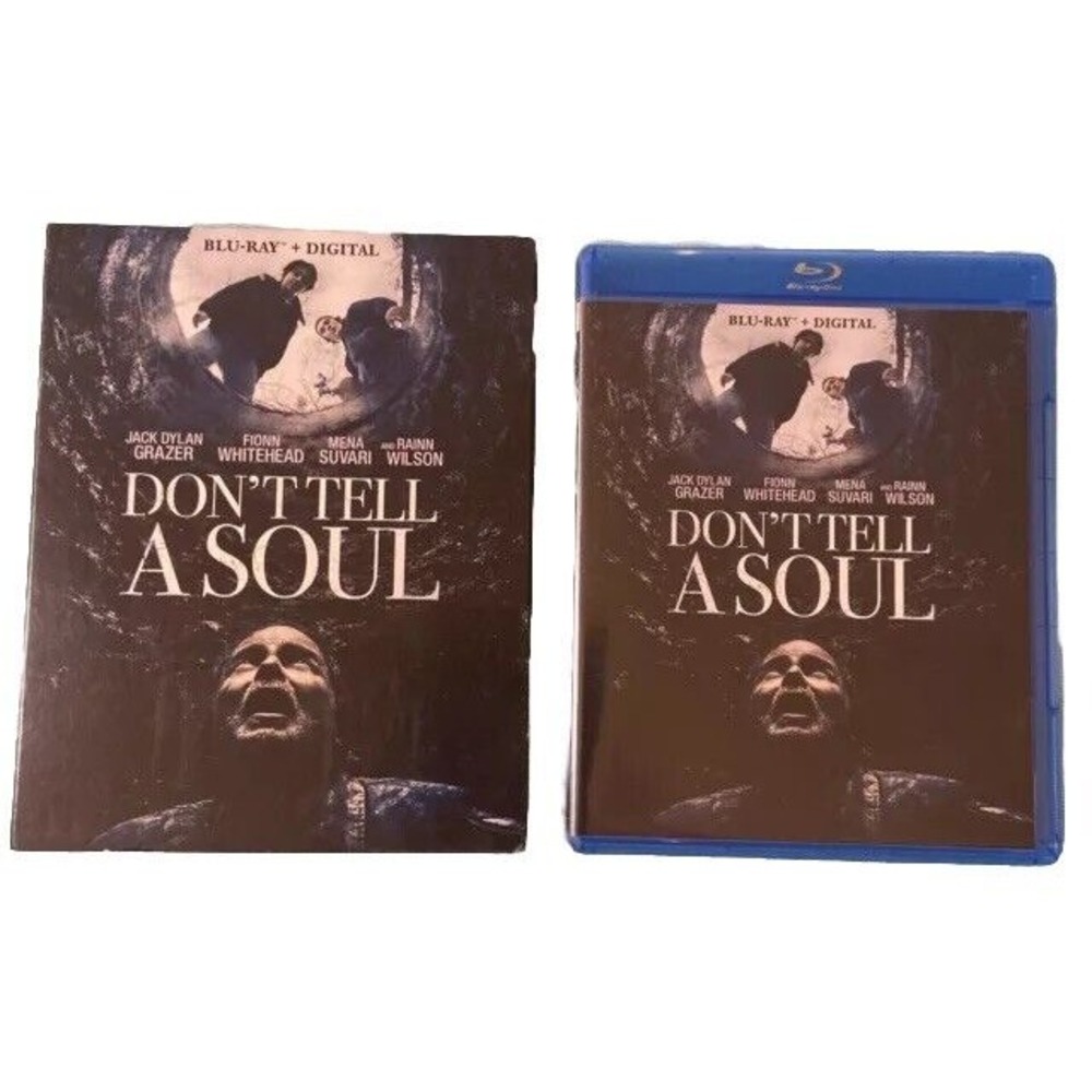 Don't Tell A Soul Blu Ray Dvd Horror Rainn Wilson Mena Suvari Sleeve